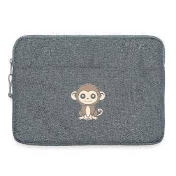 ouistiti - Sacoche pour ordinateur portable 15 pouces - gris chiné - Devant