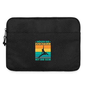 Mögen Die Zuschauer Mit Dir Sein Zirkusartisten - Laptoptasche 15" - Schwarz - Vorne