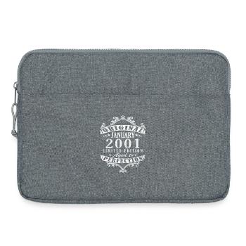 25e anniversaire Original janvier 2001 - Sacoche pour ordinateur portable 15 pouces - gris chiné - Devant