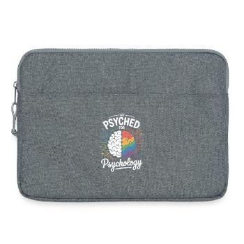 Psychédélique Psychedelic Brain - Sacoche pour ordinateur portable 15 pouces - gris chiné - Devant