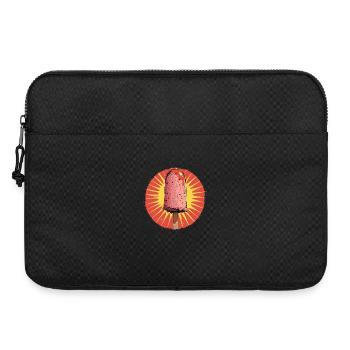 Eiscreme Grafik - Laptoptasche 15" - Schwarz - Vorne