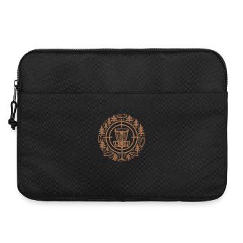 Disc Golf Basket Flying Disc Golfing Forest Scene - Laptop bag 15" - black - Front