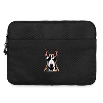 Bull terrier - Sacoche pour ordinateur portable 15 pouces - noir - Devant