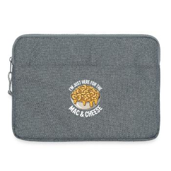 Mac & Cheese Fan - I’m Just Here - Laptoptasche 15" - Grau meliert - Vorne