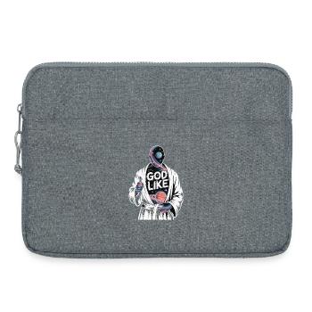 Conception galactique semblable à celle de Dieu - Sacoche pour ordinateur portable 15 pouces - gris chiné - Devant