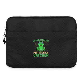 Frog Catcher Hop ́s Instructor Frog - Laptop bag 15" - black - Front