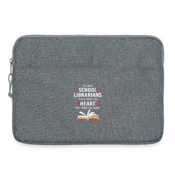 Lecture de la bibliothèque Bookworm - Sacoche pour ordinateur portable 15 pouces - gris chiné - Devant