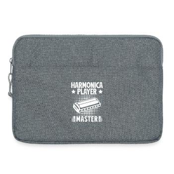 Harmonica Musican Player Master Harmonica - Laptoptasche 15" - Grau meliert - Vorne