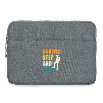 Shuffle Step and Sway - Laptop bag 15" - heather grey - Front