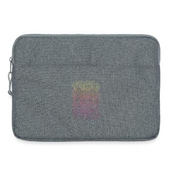 1986 Cadeau Anniversaire Rétro Futuriste Vintage - Sacoche pour ordinateur portable 15 pouces - gris chiné - Devant