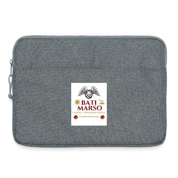 Bati Marso - Vénétie du réveillon du Nouvel An - Sacoche pour ordinateur portable 15 pouces - gris chiné - Devant