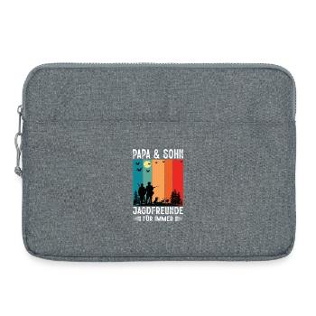 Cadeaux de chasse Chasse Examen de chasseur réussi - Sacoche pour ordinateur portable 15 pouces - gris chiné - Devant
