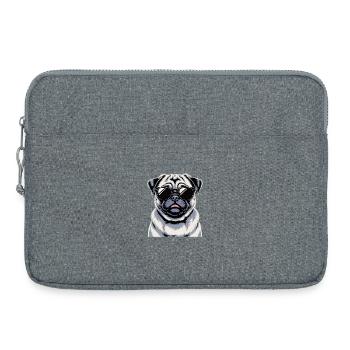 Carlin - Sacoche pour ordinateur portable 15 pouces - gris chiné - Devant