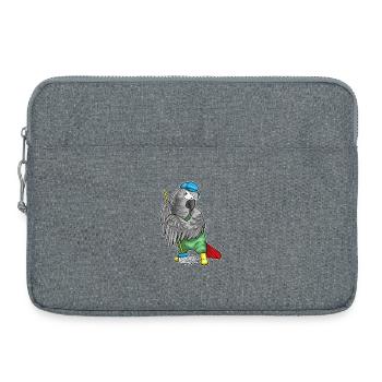 Parrot Cleaner Mop Cleaning - Laptop bag 15" - heather grey - Front