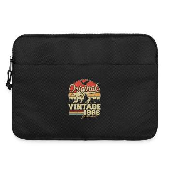 Original 1986 Jahrgang Vintage Geburtstag Retro - Sacoche pour ordinateur portable 15 pouces - noir - Devant