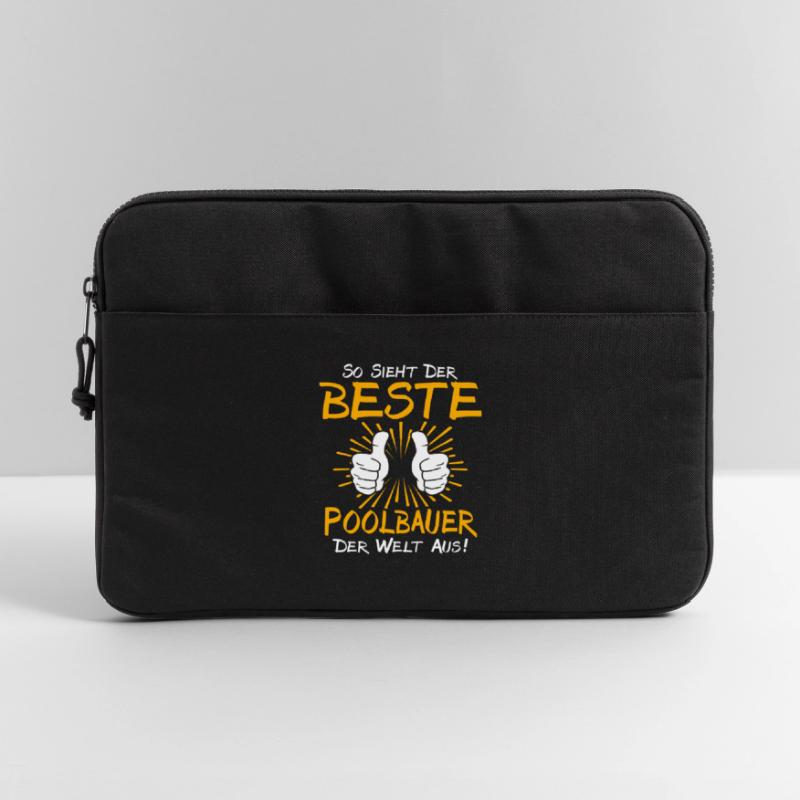 Pool Builder Gift Idea Laptop bag 15"