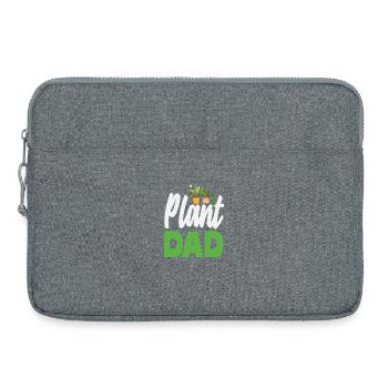 Amoureux des plantes Père jardinier Jardinier - Sacoche pour ordinateur portable 15 pouces - gris chiné - Devant