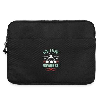 Amour havanais avec des ailes - Sacoche pour ordinateur portable 15 pouces - noir - Devant