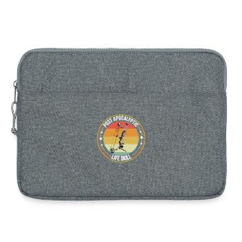 Archery Post Apocalyptic Life Skill - Laptop bag 15" - heather grey - Front