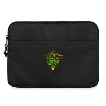 Bergsteigen Wandern - Laptoptasche 15" - Schwarz - Vorne