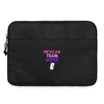 Train domino mexicain - Sacoche pour ordinateur portable 15 pouces - noir - Devant