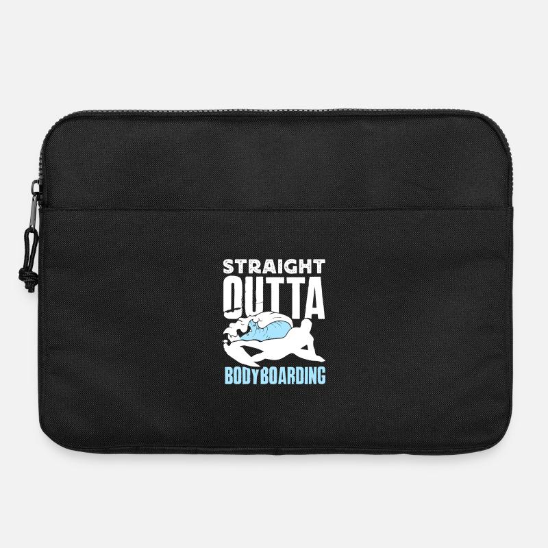 Surfen Surfboarder Bodyboarder - Laptoptasche 15" - Schwarz