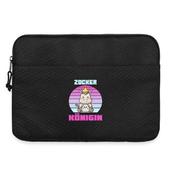 gamen - Laptoptasche 15" - Schwarz - Vorne