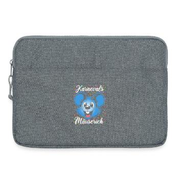 Carnival Mouse | Partner Costume Men - Laptop bag 15" - heather grey - Front
