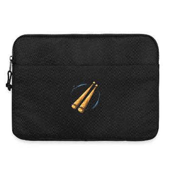 Drumsticks Graphic - Laptop bag 15" - black - Front
