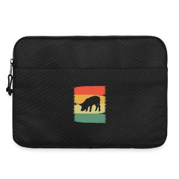 Pig - Laptop bag 15" - black - Front