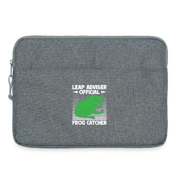 Frog Catcher Leap Adviser Official Frog - Laptop bag 15" - heather grey - Front