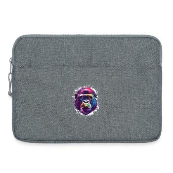 Gorilla Pop Art Monkey Monkey - Laptop bag 15" - heather grey - Front