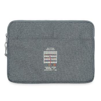 Phasenfehler gefunden | Verdrahtung Elektriker - Laptoptasche 15" - Grau meliert - Vorne