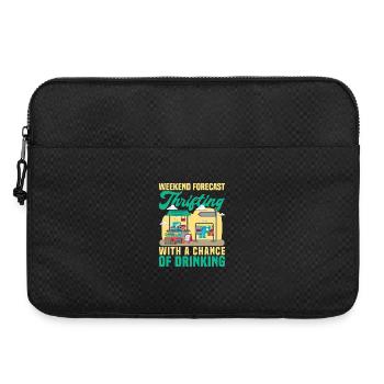 Thrift Shopper Weekend Forecast Thrift Store - Laptop bag 15" - black - Front