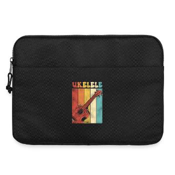 Hawaiian Ukulele Uke Retro Vintage - Laptop bag 15" - black - Front