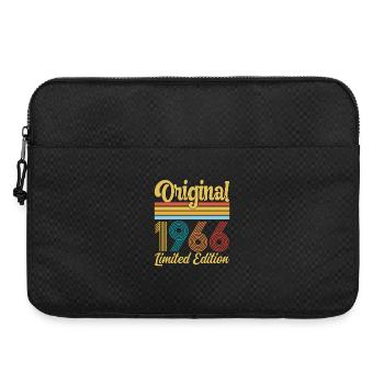 Anniversaire 60 ans 1966 Original Vintage Cadeau - Sacoche pour ordinateur portable 15 pouces - noir - Devant