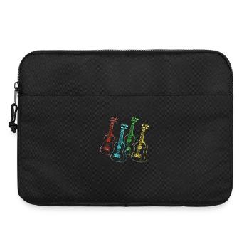 Hawaiian Ukulele Uke Retro Vintage - Laptop bag 15" - black - Front