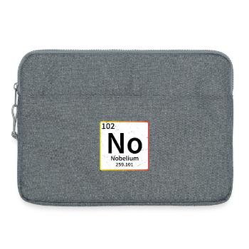 no chemistry periodic table - Laptoptasche 15" - Grau meliert - Vorne