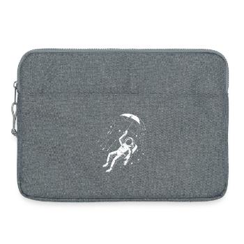 Astronaut Umbrella Space Rain - Laptoptasche 15" - Grau meliert - Vorne