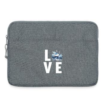 Renne Renne - Sacoche pour ordinateur portable 15 pouces - gris chiné - Devant