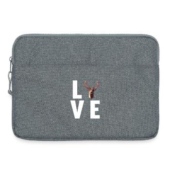 Renne Renne - Sacoche pour ordinateur portable 15 pouces - gris chiné - Devant