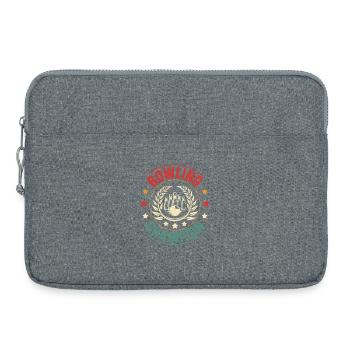 Bowling - Laptoptasche 15" - Grau meliert - Vorne