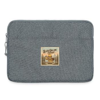 Beaver Drilling Co kann jedes Loch bohren. Schmutz - Laptoptasche 15" - Grau meliert - Vorne