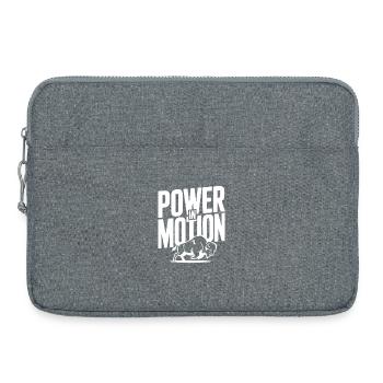 Puissance en mouvement - Sacoche pour ordinateur portable 15 pouces - gris chiné - Devant