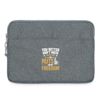  Scaffold Builder Trade Worker Installer - Laptop bag 15" - heather grey - Front