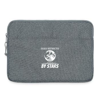 Facilement distrait par la conception astronomique des étoiles - Sacoche pour ordinateur portable 15 pouces - gris chiné - Devant