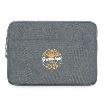 Abschluss Grundschule 2026 - Laptoptasche 15" - Grau meliert - Vorne