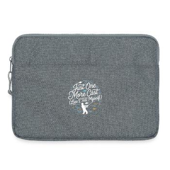 Juste un autre lancer de mensonges, je me dis pêcheur - Sacoche pour ordinateur portable 15 pouces - gris chiné - Devant