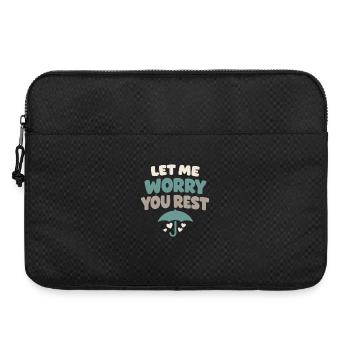 Planificateur d’urgence pour la Provision Familiale - Sacoche pour ordinateur portable 15 pouces - noir - Devant