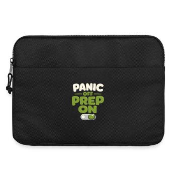 Ruhe Schlägt Panikbereitschaft, Lebensstil, - Laptoptasche 15" - Schwarz - Vorne